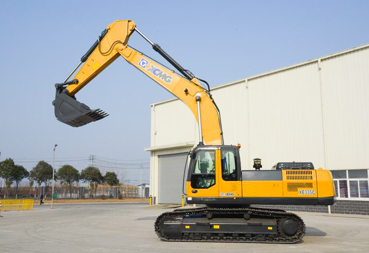 XCMG XE335C Heavy Construction Machinery Hydraulic Isuzu Engine Excavator
