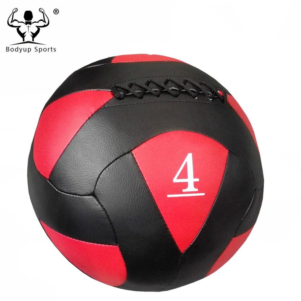 PVC Leather Wall Ball Gym Exercise Ball For Core Muscle Strengthening Moisture Resistant