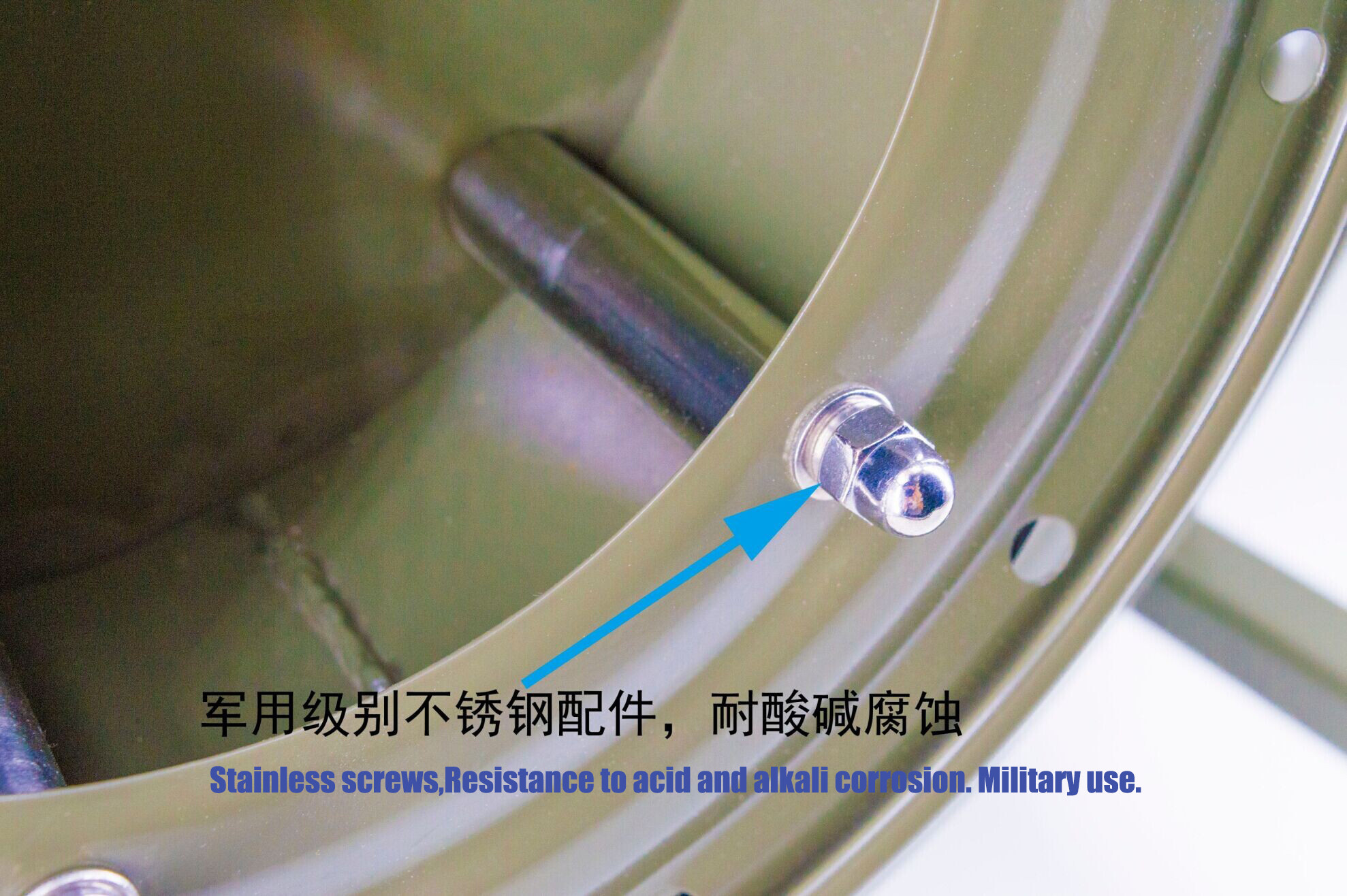 Military / Feild Operation Fibre Optic Cable Drum Metal Reel With Braces