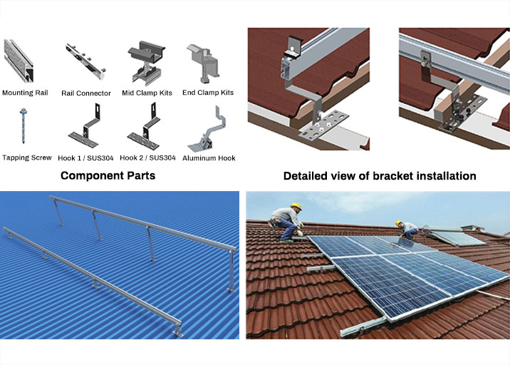 Complete Set 5kw 10kw 15kw 20kw 25kw 30kw Solar Panels System Off Grid Solar Energy Home System