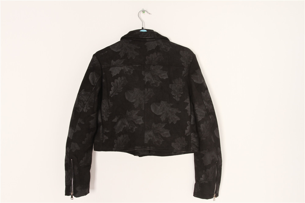 Ladies Suede bomber jacket, Women's Suede jacket, Fashionl style, Metal zipper