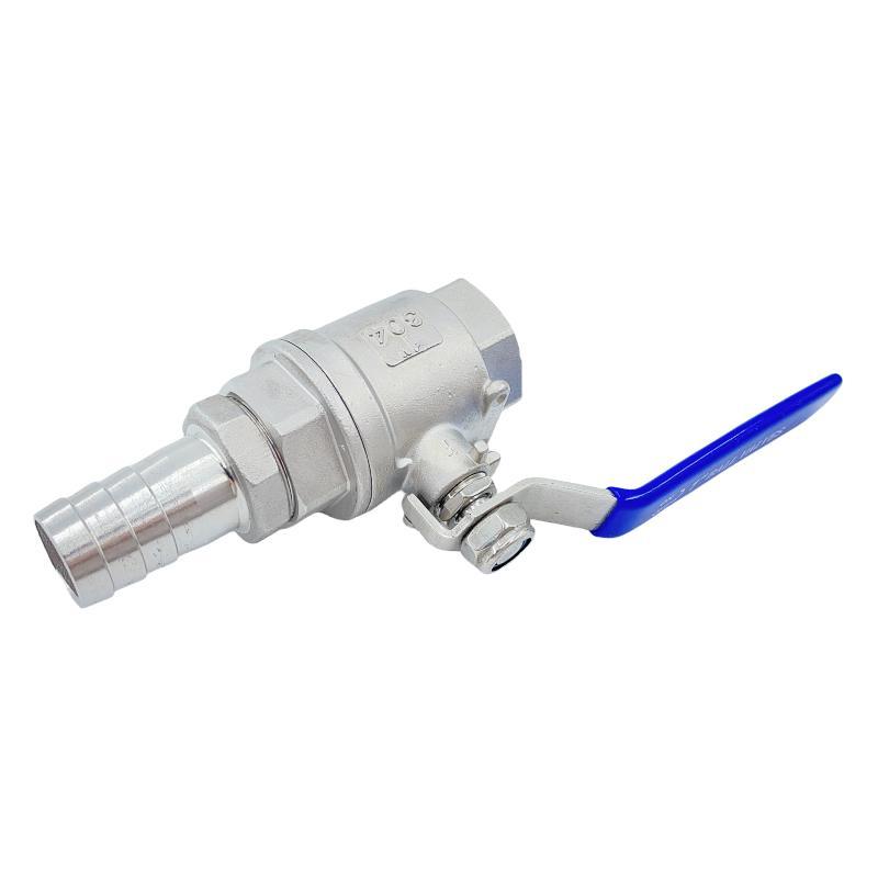 Q11F 304 316 Stainless Steel 2PC Pagoda Pipe End Thread Ball Valve