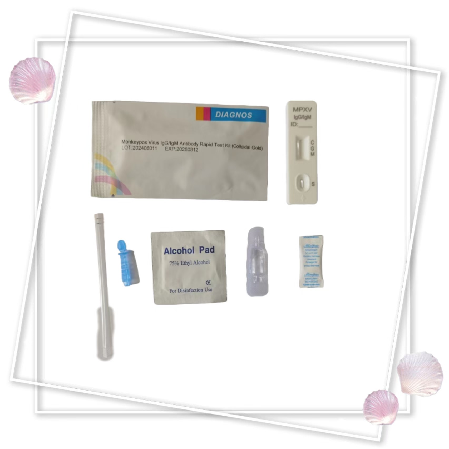 Monkeypox Virue MPXV Antigen Repid Test For Professional In Vitro Diagnostic Use Only