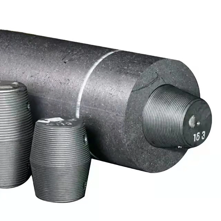 Factory Price High Power 200-700mm Graphite Electrode with Nipple RP UHP Graphite Electrode for Eaf Arc Furnace