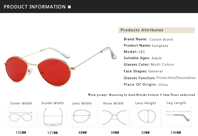 Metal Frame Hot Sale Sunglasses Old Fashioned Classic Star UV400