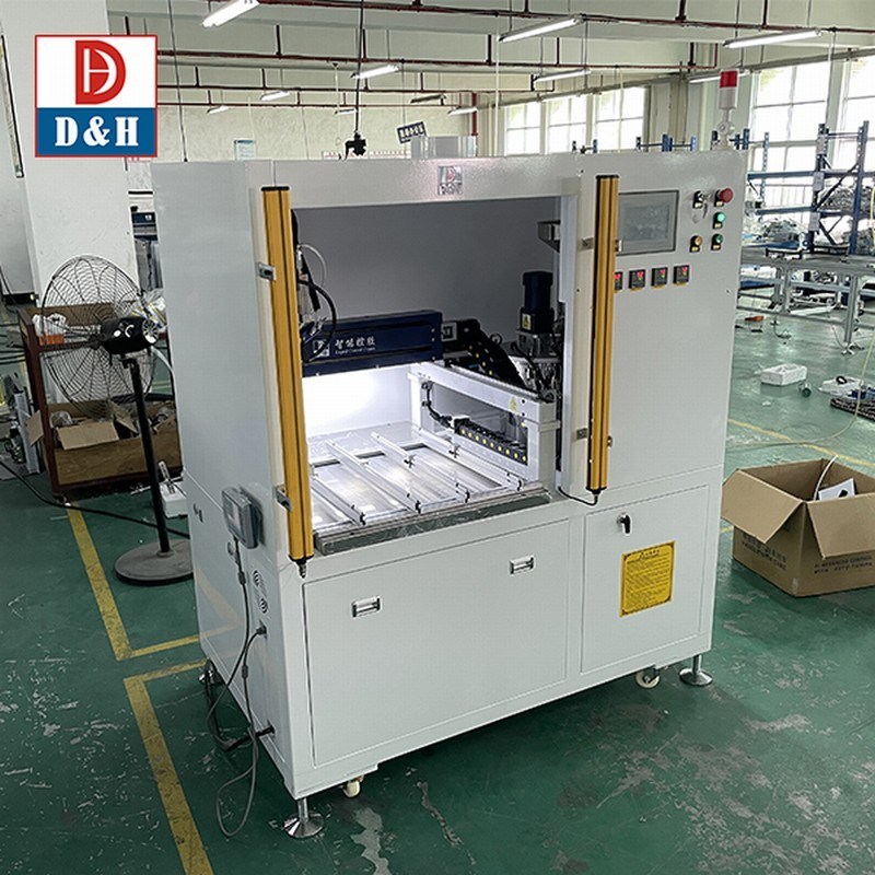 Automatic Glue Potting Machine With Conveyor Partner