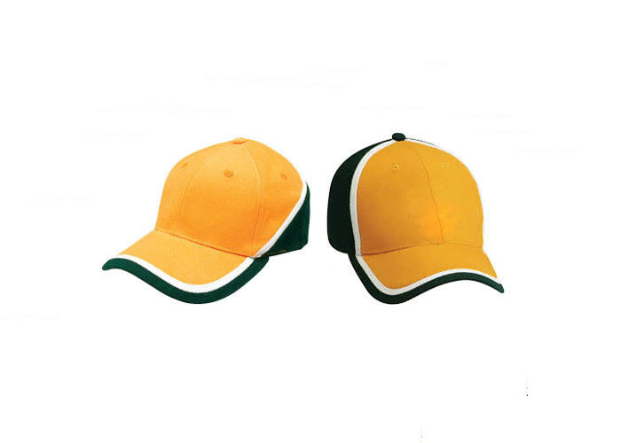 Cotton Custom Personalized Hats , Cool Breathable Fitted Baseball Caps For Man