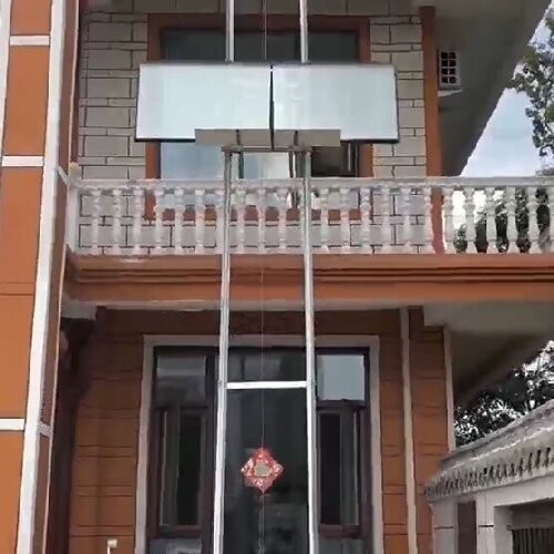 Custom Safe Electric Cargo Ladder Lifter 200Kg For Doors And Windows Photovoltaic Panel Lift