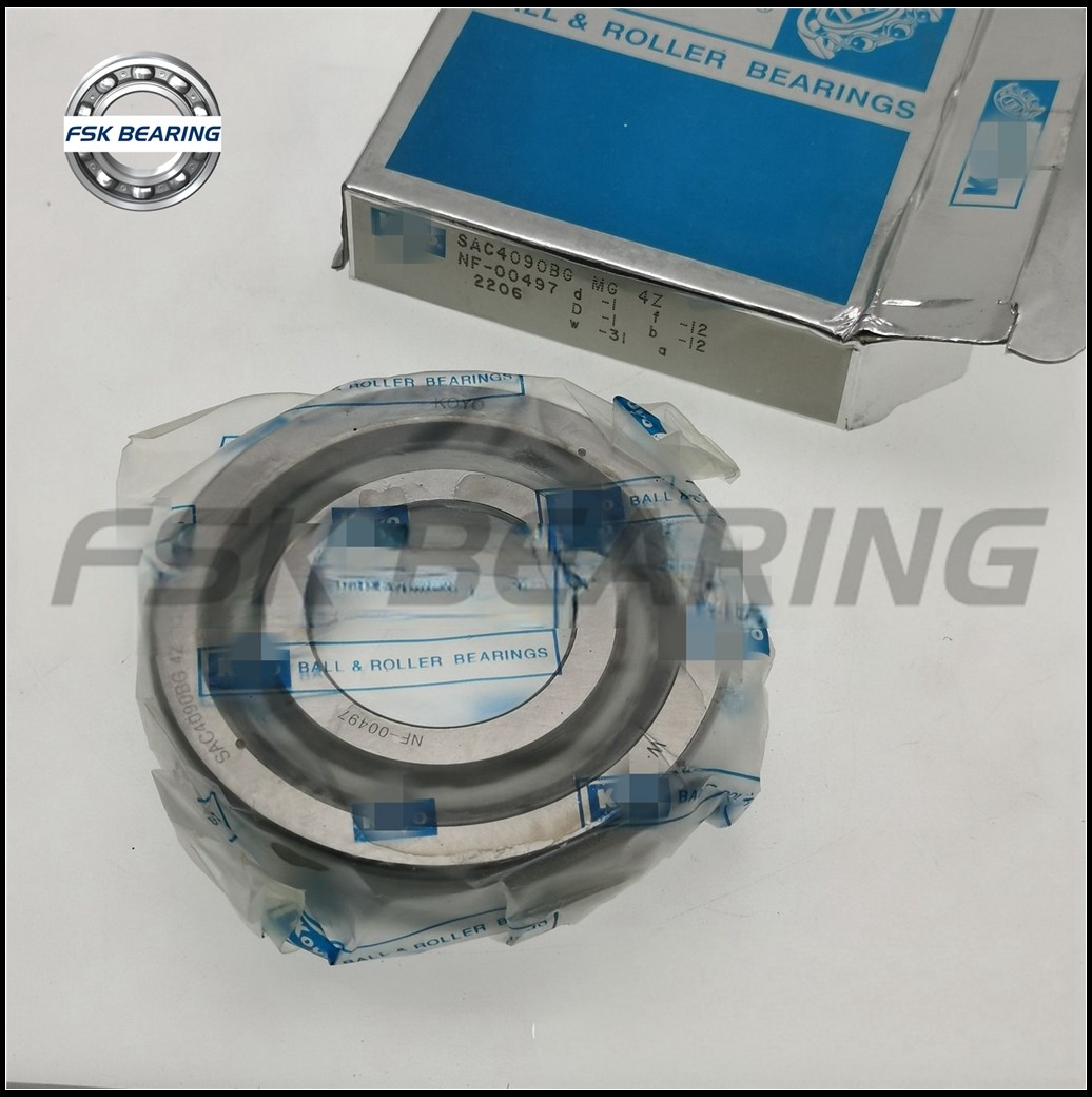 SAC4090BG MG 4Z 40TAC9 Angular Contact Ball Bearing For Machine Tool Spindle 40*90*20mm