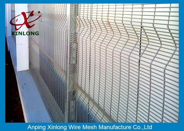 Durable RAL Colors High Security Fence For Power Station and Airport