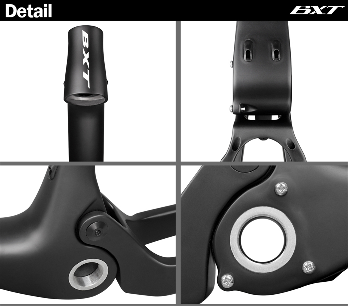 BXT AM Full Shockingproof All Mountain Bike Frame Carbon Fiber