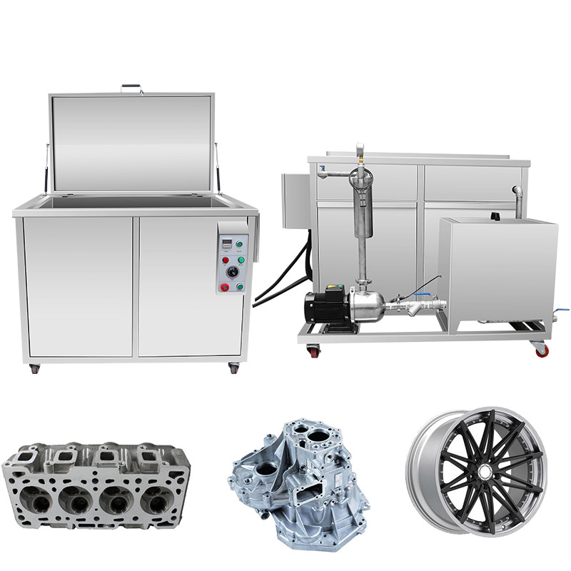 Auto Parts 88L Industrial Ultrasonic Cleaner With Oil Filter System