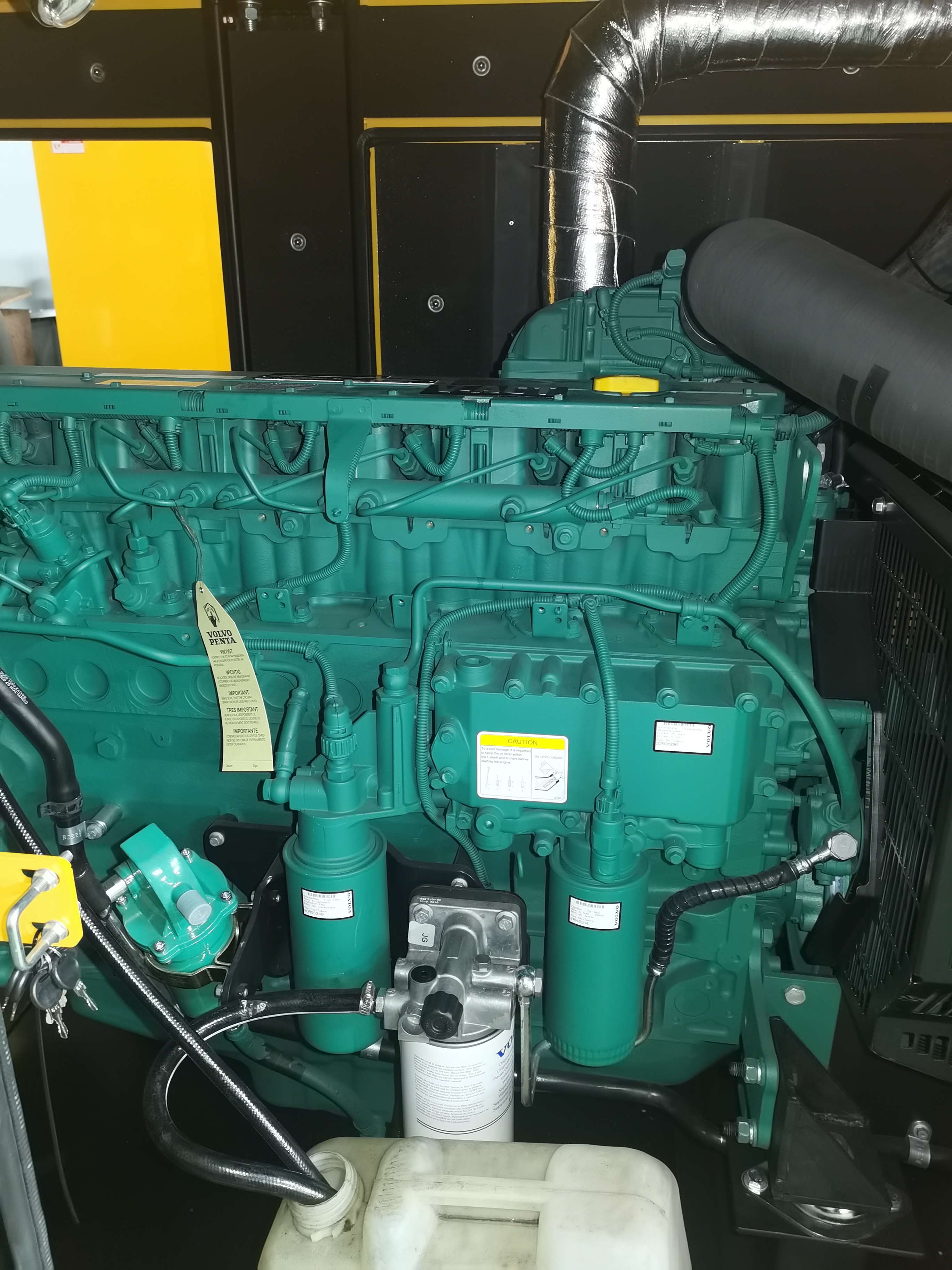 1000kw Container Diesel Generator Water Cooled Silent 3 Phase Generator 1MW