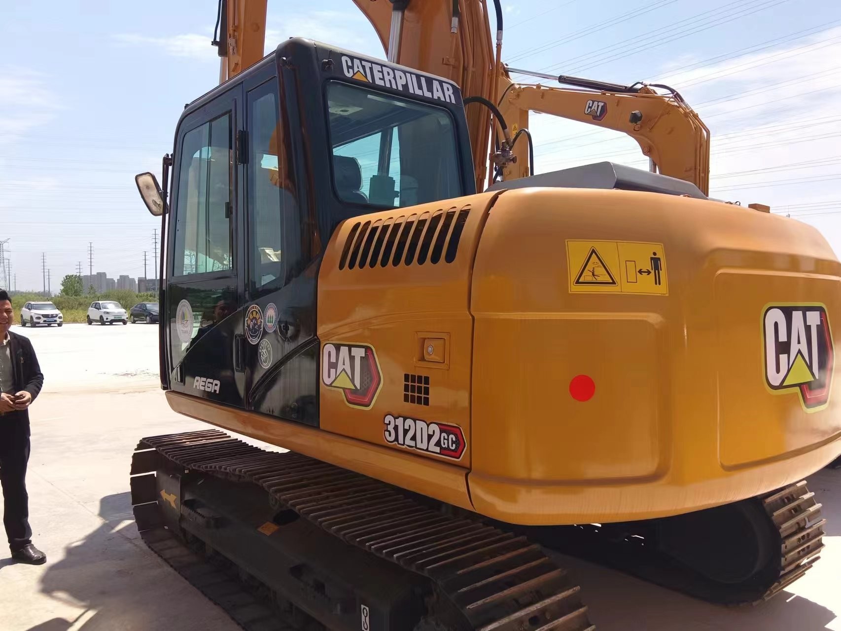 CAT 312D2GC Excavator 12 Ton Digger Used Construction Machines High Performance