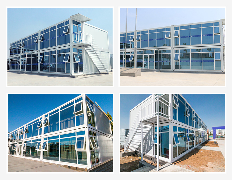 Zontop Prefab Container Low Cost 40ft/20ft Container Houses Guard House Modern Hotel Shop Office