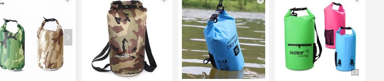 500D Roll Top Waterproof Backpack 30L Ocean Pack Dry Bag 20l For Kayak / Swim