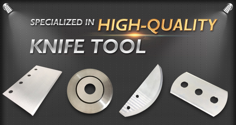 Non-standard circular tungsten carbide trimmer blade for garden