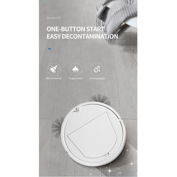 CCC Smart Sweeping Robot Vacuum Cleaner 800pa Floor Cleaning Robot