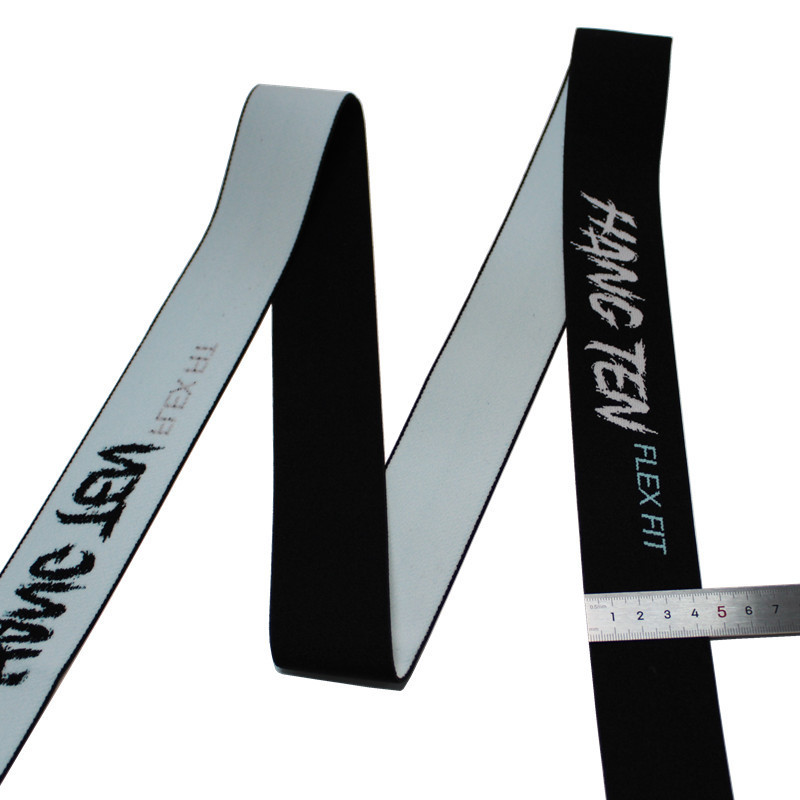 4.4cm Jacquard Customized Logo Elastic Ribbon And Webbing For Garment Accessories Waist Band