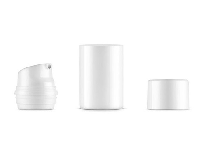 150ml 200ml PP Plastic Airless Cosmetic Bottles ISO FDA Certification