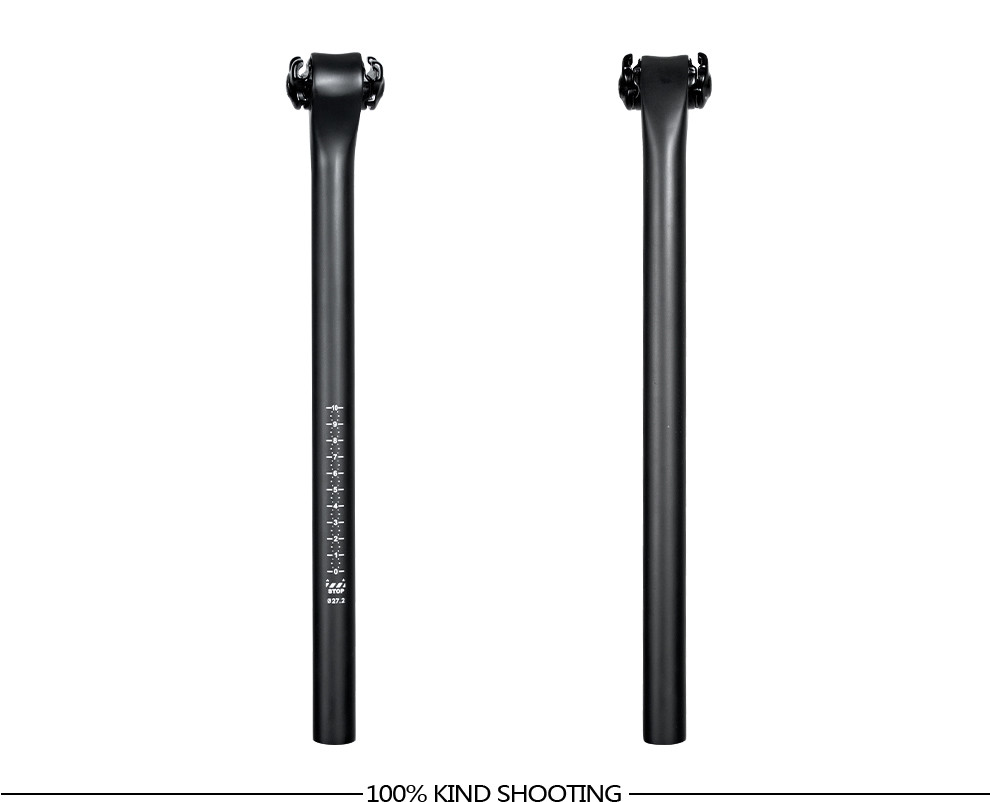 Carbon Fiber T1000 UD Bicycles Parts Saddle Mountain Bike Seat Tube 27.2mm
