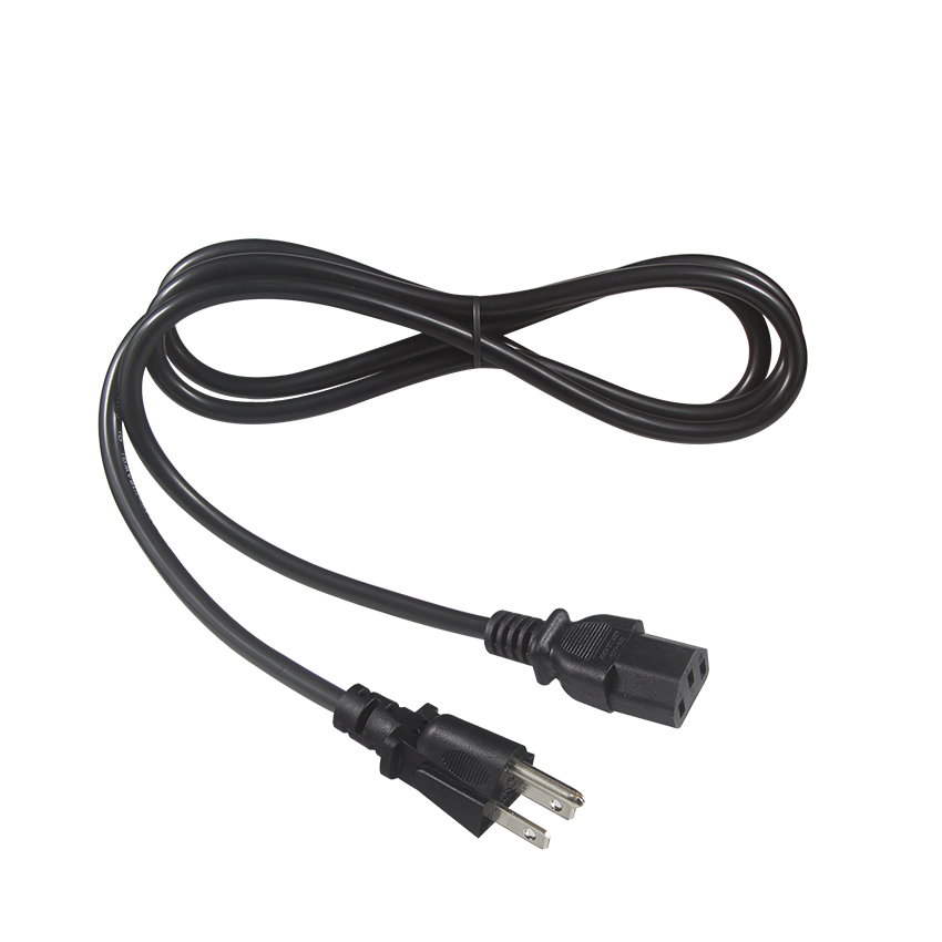 Black Reel Angle Connector H05vv F Plug Iec C13 Iecc14 Male To Female Y Splitter Cable Power Extension Cord