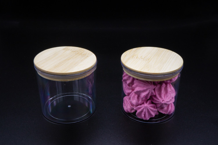 Eco Friendly Bamboo Lid Jar 250ml - 1500ml Kitchen Storage Jars