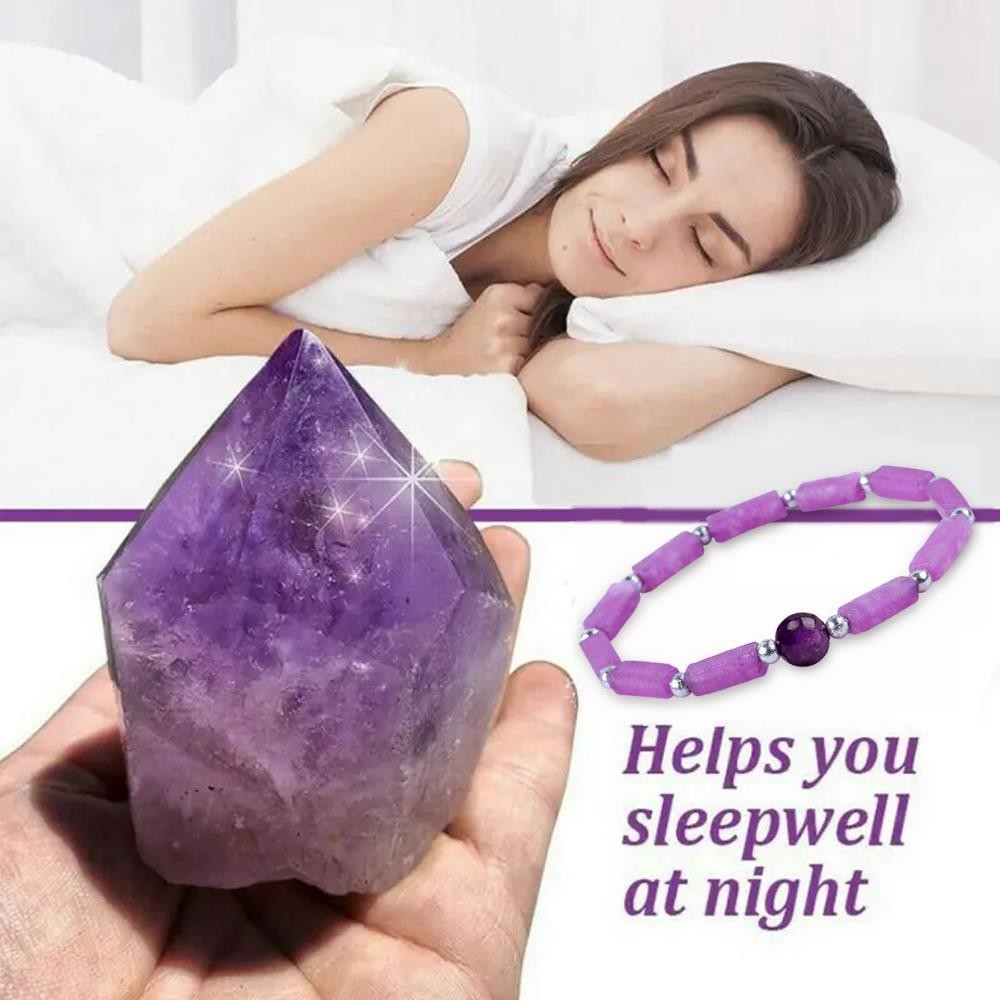 3mm/8mm/13mm Rectangle Bead Healing Energy Crystal Gemstone Bracelet