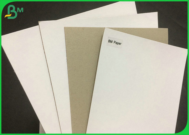 Printable 1.0 mm to 4.0 mm White-gray Cardboard For Rigid Boxes Making 