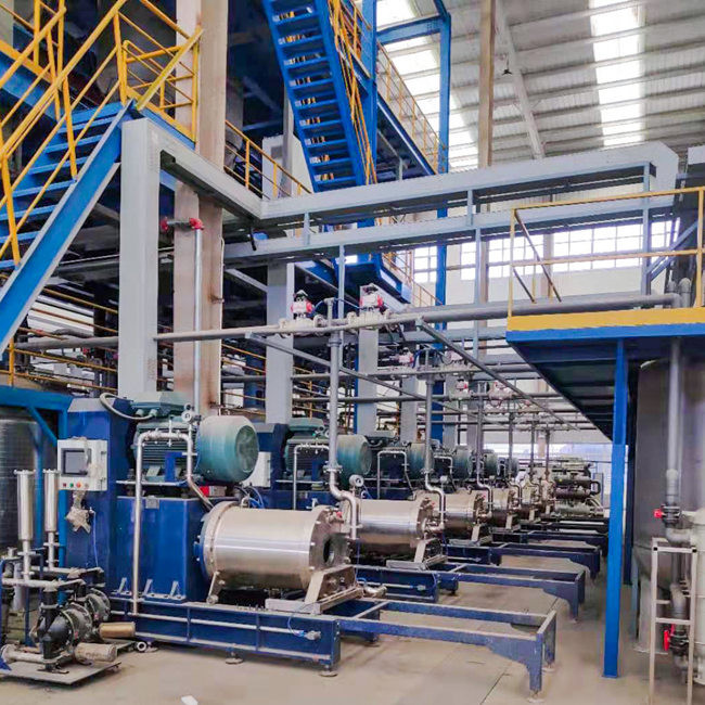 NMM Large Flow Bead Mill Low Noise Industrial Grinding Horizontal Bead Mill