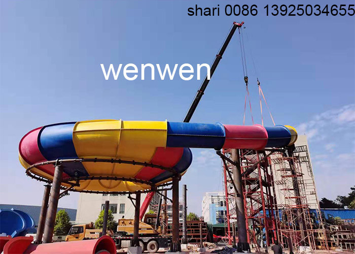 FRP Water Behemoth Children Water Park Slide