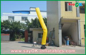 China Inflatable Stick Man Yellow Inflatable Guy , Advertisement Air Dancers Inflatables on sale