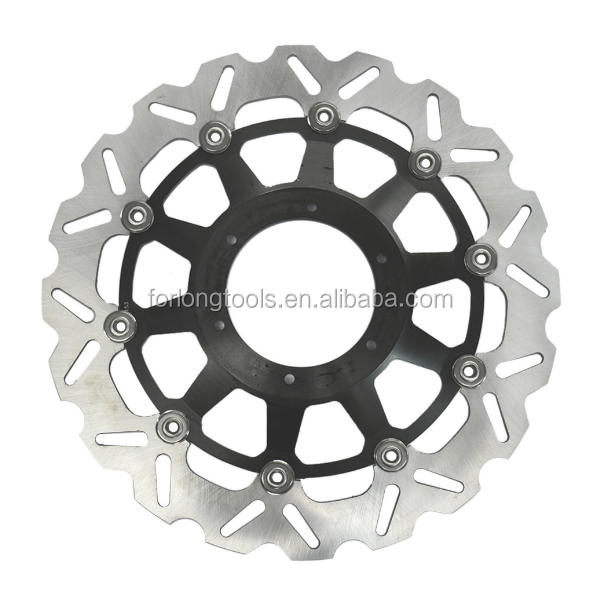 6 Mounting Hole 330MM Stainless Steel Motorcycle Floating Brake Disc Rotor for Honda CBR929 RR CBR954 RR and Performance
