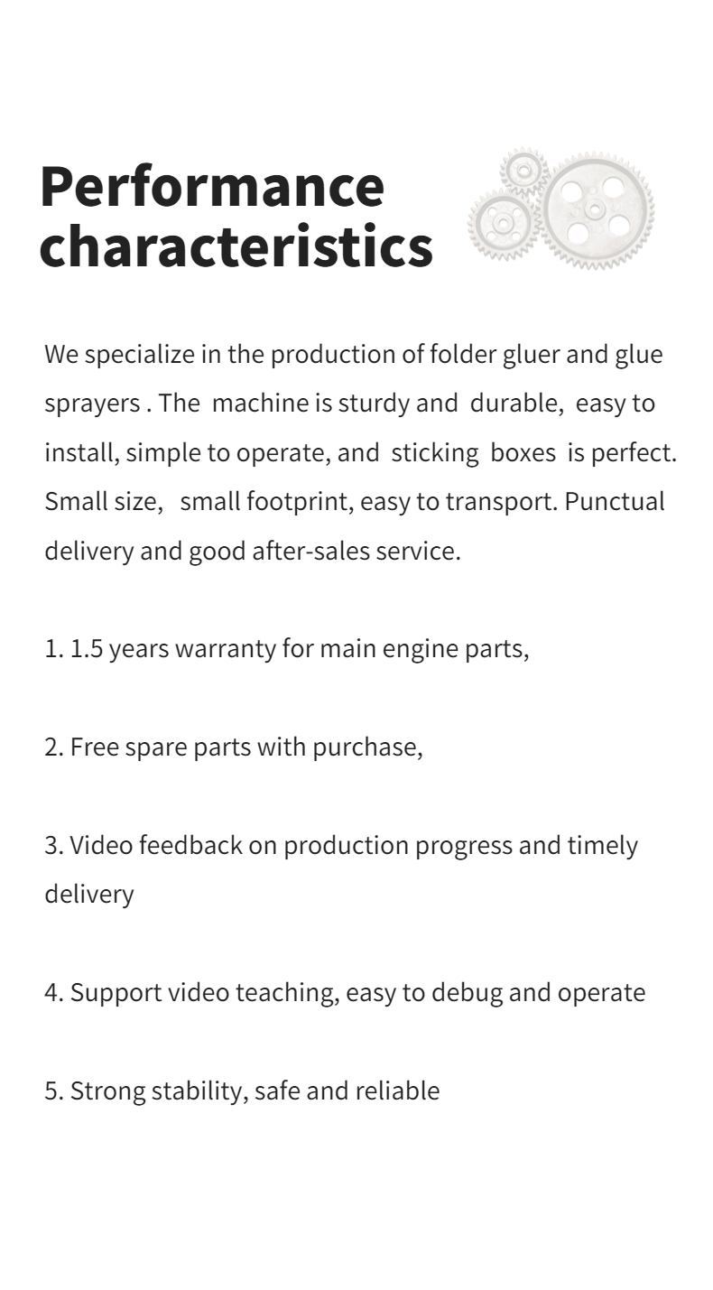 230m/min Working Speed Corrugated Double Side Machine with Side Glue Folding and Gluing