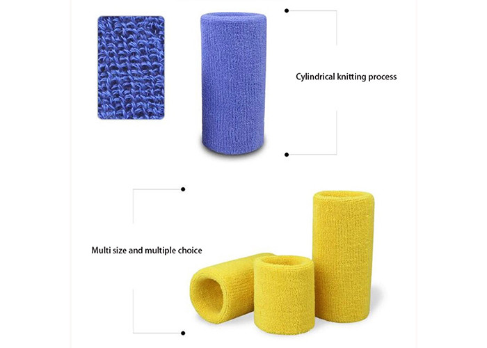 Elastic Cotton Wrist Support Brace , Customized Color Breathable Sports Wrist Brace