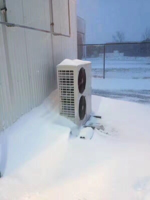 Meeting R32/R410A Heat Pump Water Heater Indoor Domestic EVI 15KW Heating Cooling Pump