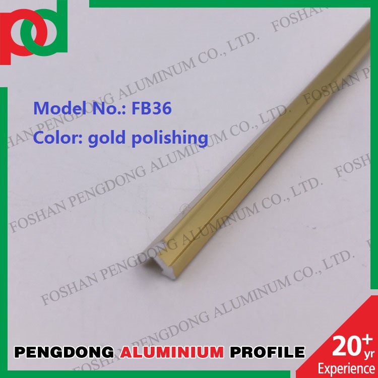 6mm T Shape Aluminum Trim Extrusions Silver anodized Tolerance 0.12mm