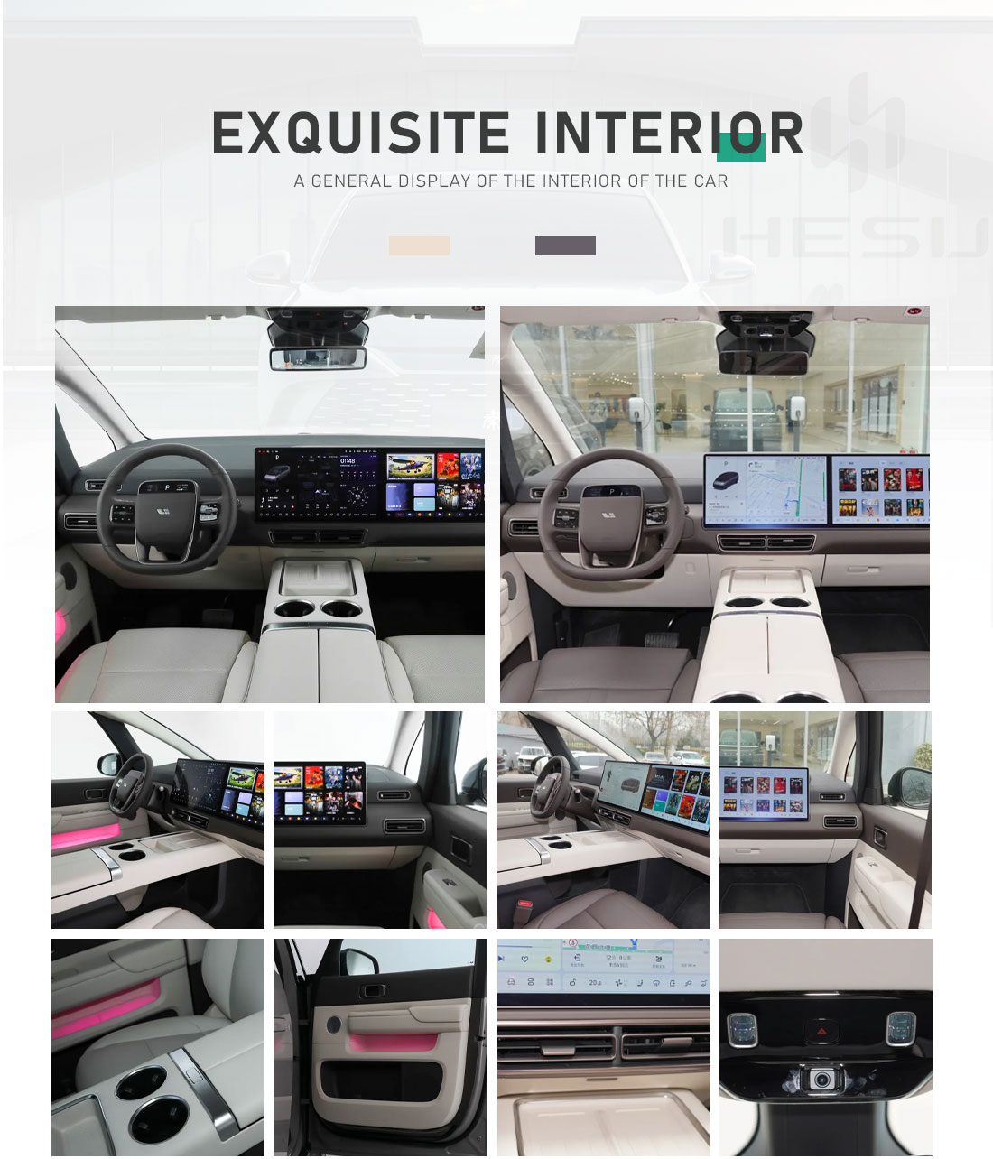 Official 0-100km/h Acceleration Time s 5.5 2024 Lixiang Mega Ultra Pure 700km Electric Car MPV 4WD 5-Door 7-Seater Xiang Li Auto Mega
