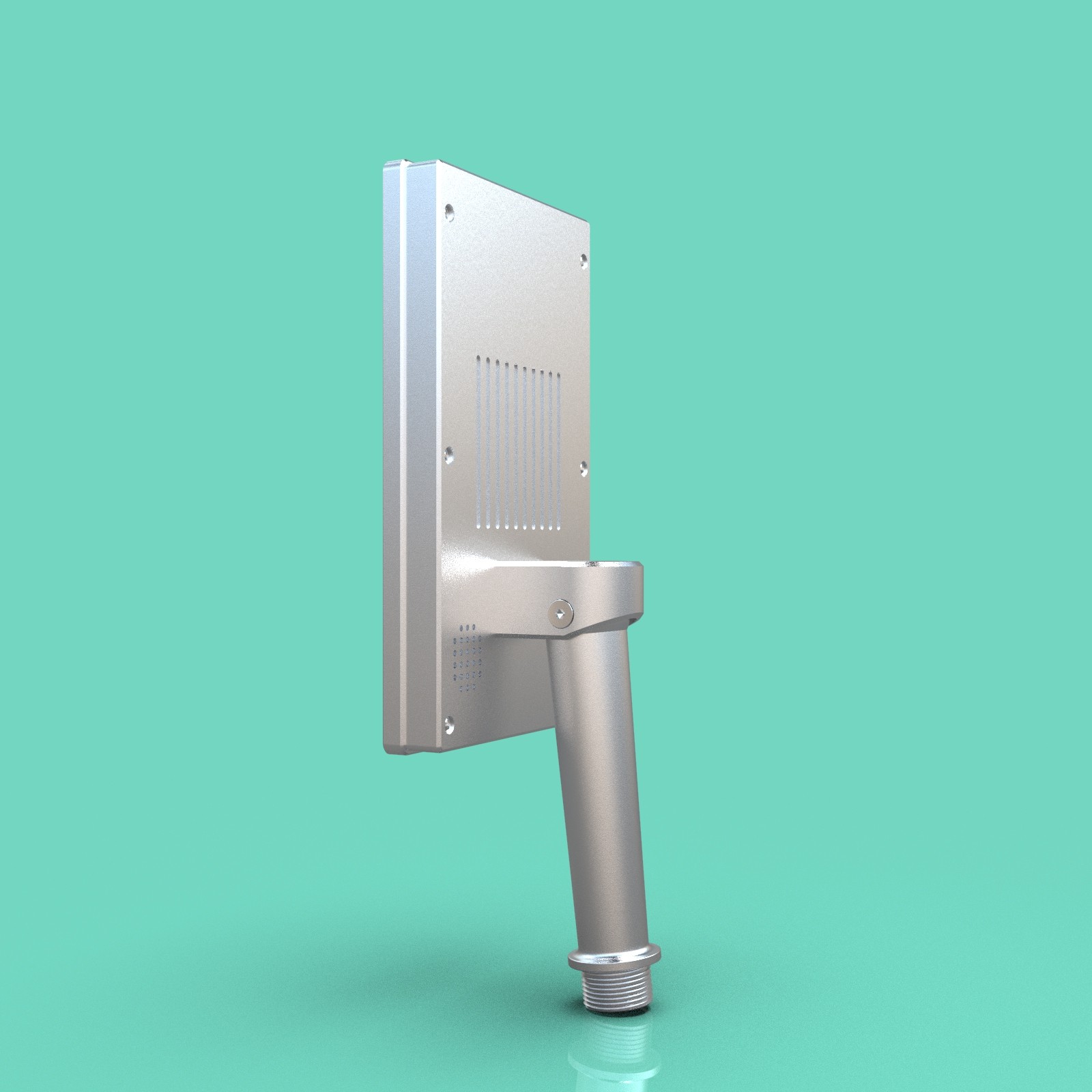 JP188 8-Inch Barrier-Mounted Biometric Face Scanner Access Control All-in-One Machine Large Capacity Face Database