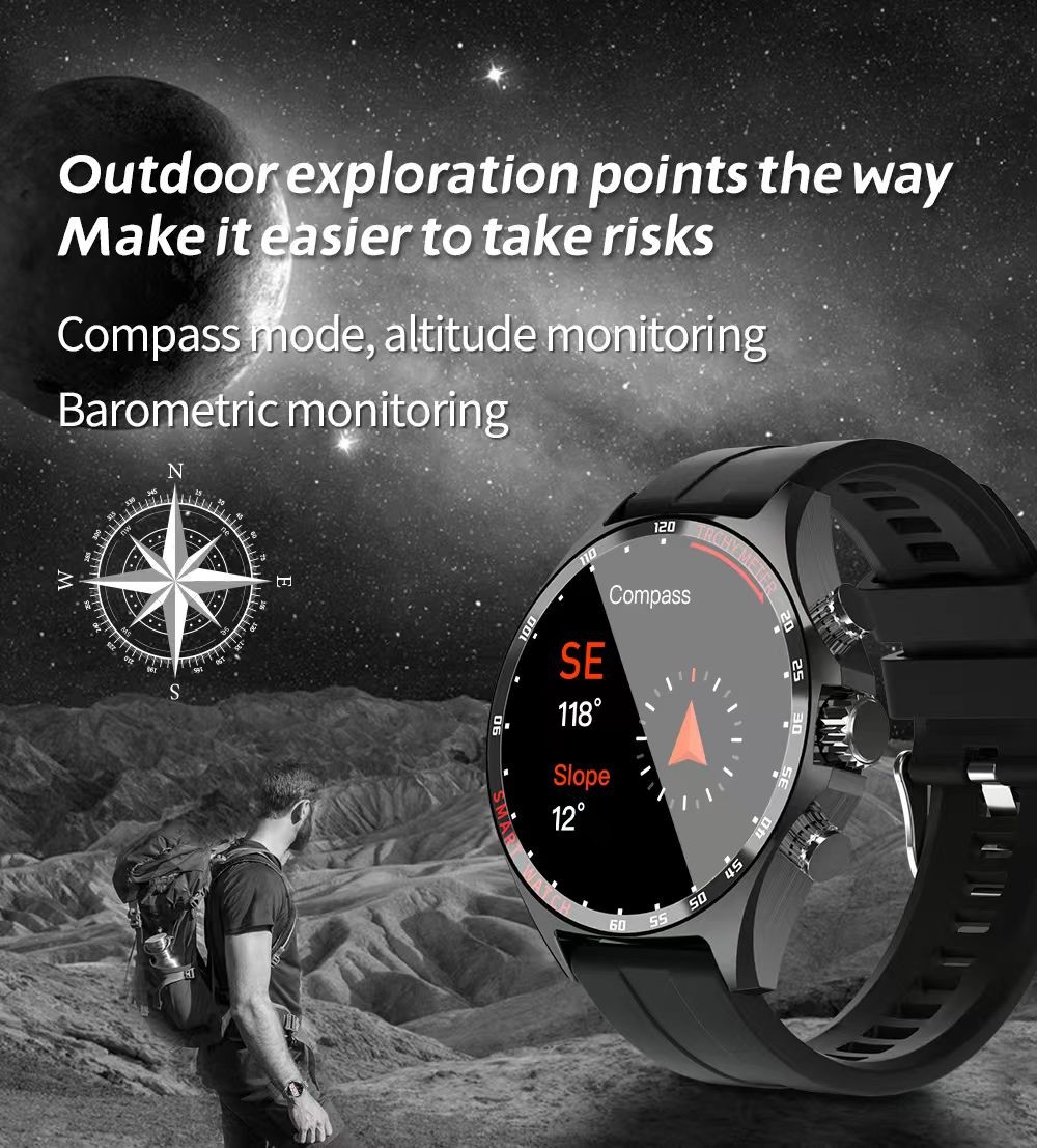 SK27 Smart Watch 400mAh IP68 Blood Oxygen Heart Rate Blood Pressure Smart Sports Watch
