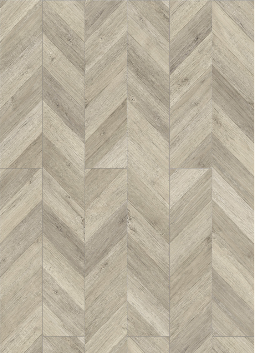 Eco Friendly Herringbone SPC Unilin Click Jump Color Oak Burlywood Wood Grain GKBM DP-W82243