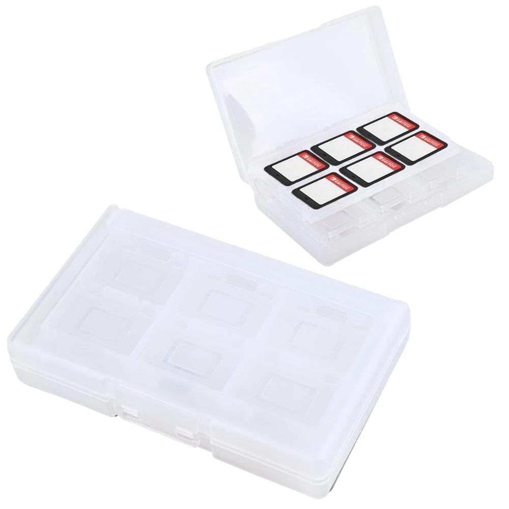 Wholesale 24 In 1 Game Card Case Holder Portable Storage Box NS Lite Protective Cover Hard Shell Accessories
