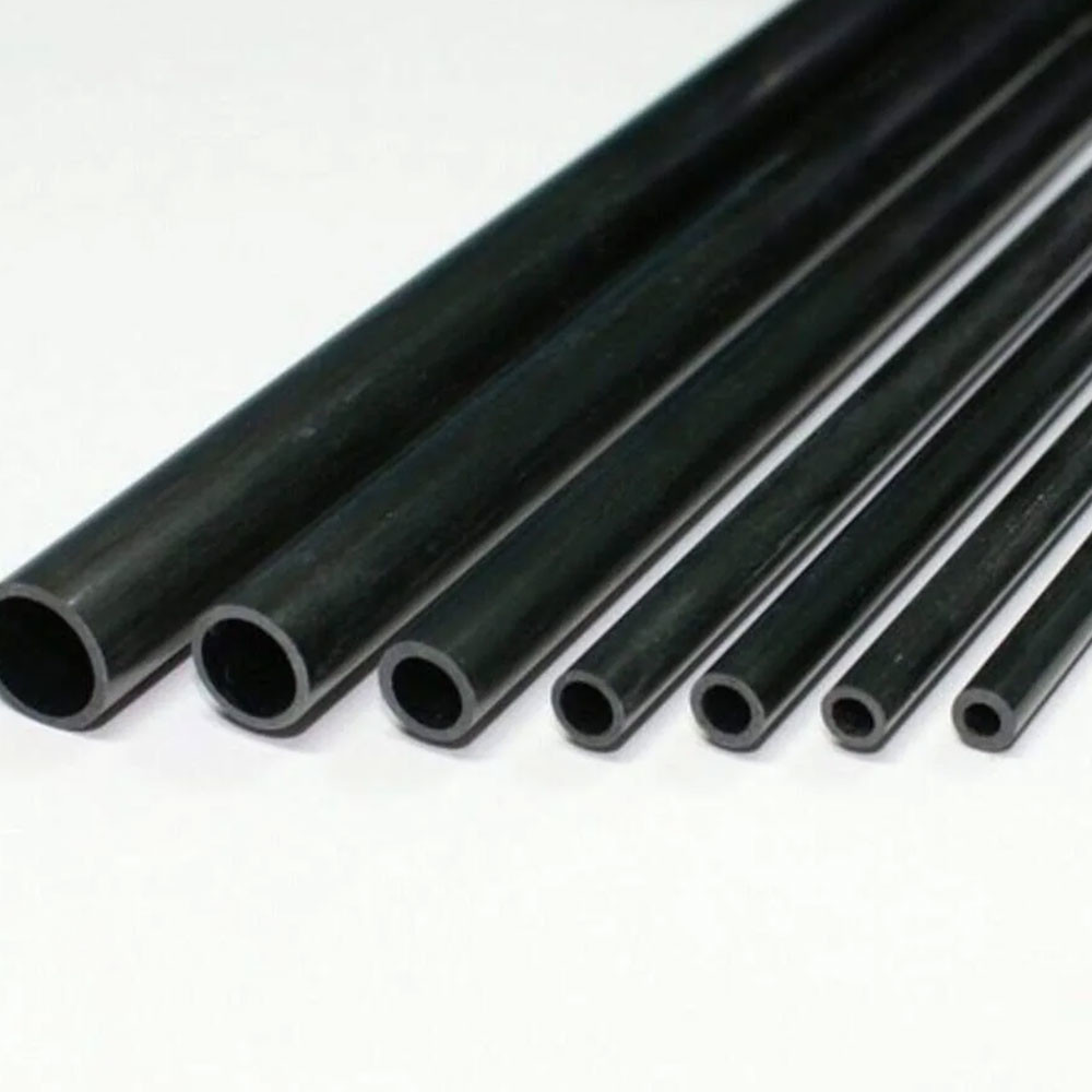 UV-Resistant Pultruded Carbon Fiber Tube 5mm(OD) * 3mm (ID)* 1000mm