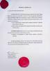 HONG KONG JINZHUO INDUSTRY LIMITED. Certifications