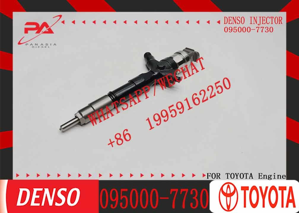 Fast Delivery Common Rail Fuel Injector 095000-7730 Diesel Fuel Injection Nozzle 23670-39295 23670-30320 For Toyota