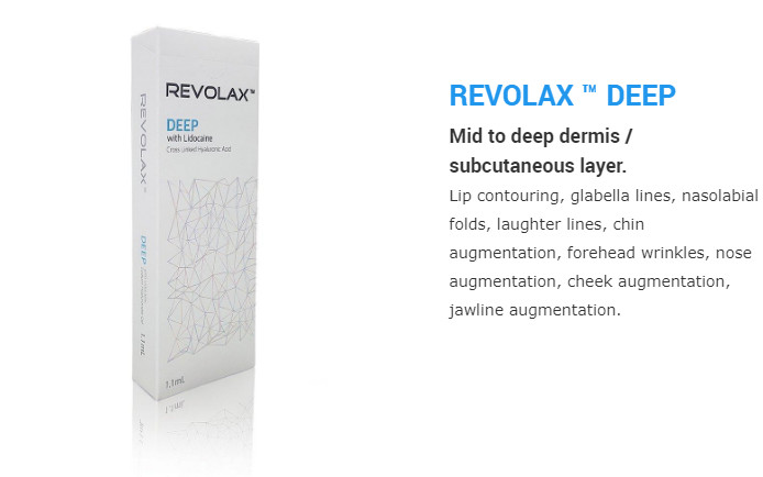 Fine Deep Sub-Q Cross Linked Hyaluronic Acid Dermal Filler Revolax