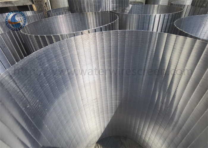 304 Stainless Steel Wedge Wire Screen Tube Wound Slot