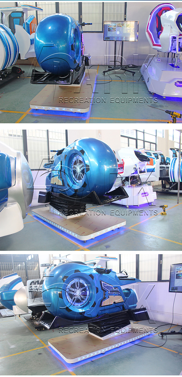 2KW 110V 9D VR Simulator Amusement VR Cinema Racing Motorcycle