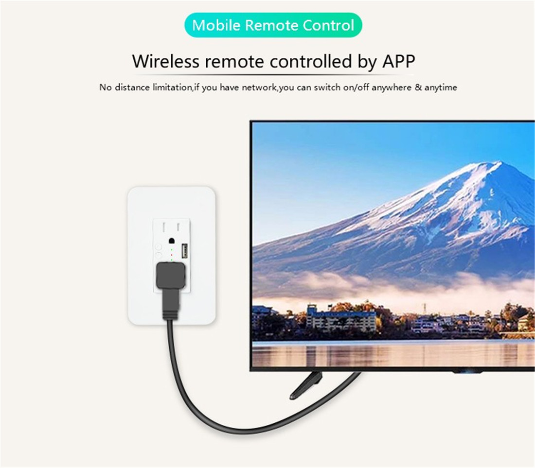 US 120 Style Smart Wall Socket