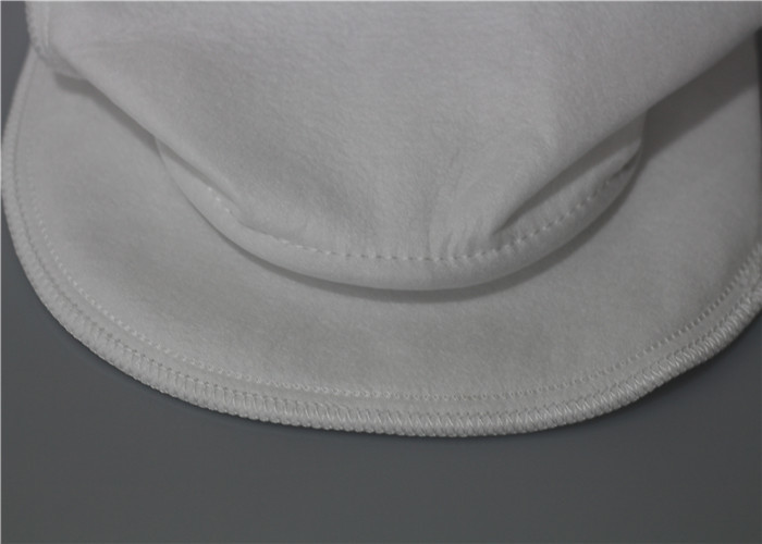 High Efficiency Fiberglass Filter Bag Needle Felt Pocket Type Heat Resistance